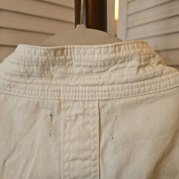 Susan Betro Denim, Plus Size 4XL, White Jacket - Picture 6 of 12